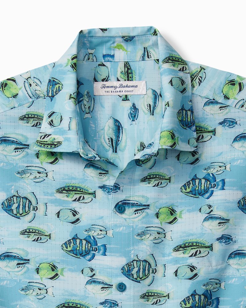 Bahama Coast Fintastic IslandZone® Shirt Tidal Lagoon | Tommy Bahama Customer Favorite - Bahama Coast Fintastic IslandZone® Shirt