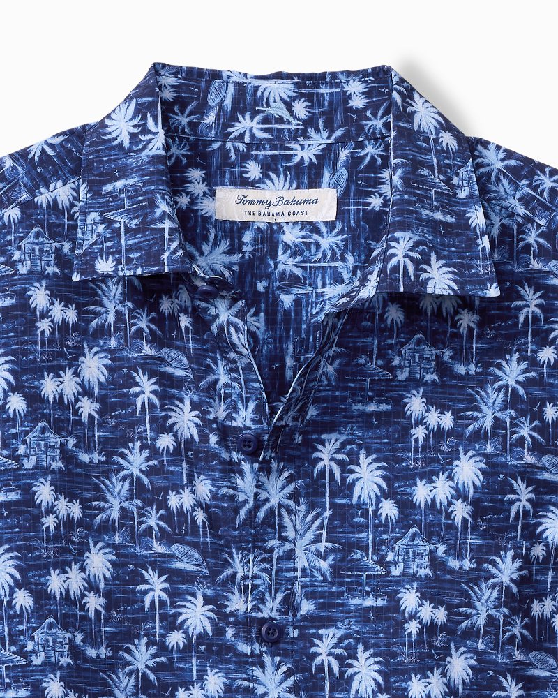 Bahama Coast Cabana Shores IslandZone® Shirt Island Navy | Tommy Bahama Popular - Bahama Coast Cabana Shores IslandZone® Shirt