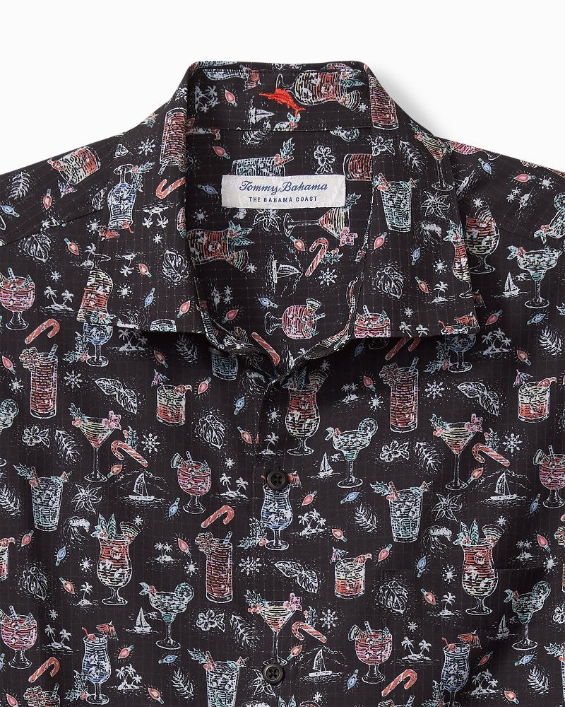Bahama Coast Boozy Nights IslandZone® Shirt Night Cap | Tommy Bahama Classic - Bahama Coast Boozy Nights IslandZone® Shirt