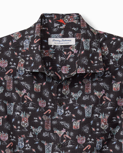 Bahama Coast Boozy Nights IslandZone® Shirt Night Cap | Tommy Bahama Classic - Bahama Coast Boozy Nights IslandZone® Shirt