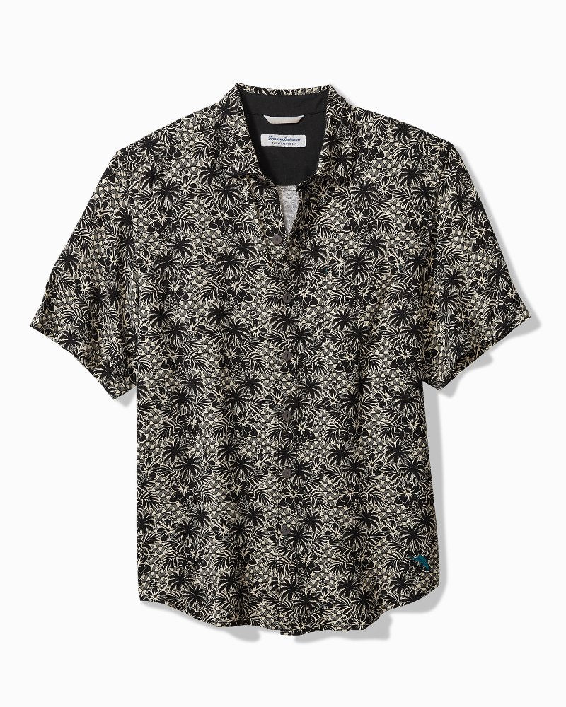 Veracruz Cay Palm Cascade Short-Sleeve Shirt Black | Tommy Bahama Smart Buy - Veracruz Cay Palm Cascade Short-Sleeve Shirt