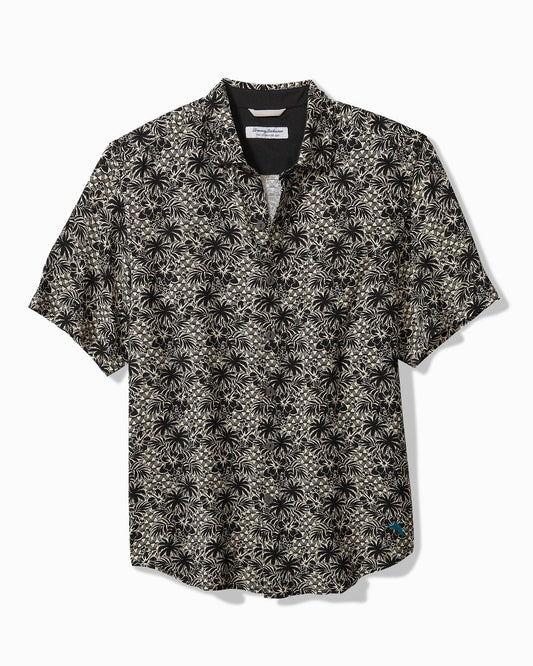 Veracruz Cay Palm Cascade Short-Sleeve Shirt Black | Tommy Bahama Smart Buy - Veracruz Cay Palm Cascade Short-Sleeve Shirt
