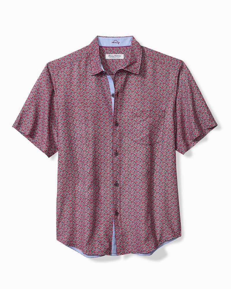 Coconut Point Beachcomber Geo IslandZone® Camp Shirt After Dark | Tommy Bahama Value - Coconut Point Beachcomber Geo IslandZone® Camp Shirt