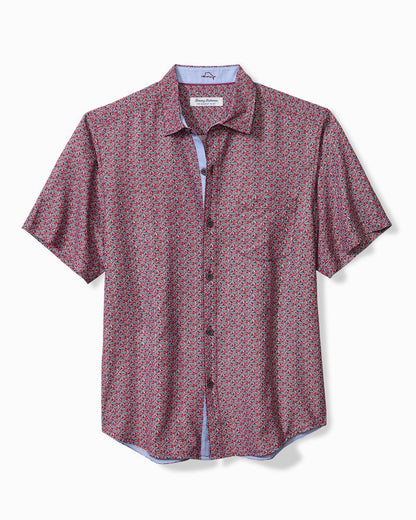 Coconut Point Beachcomber Geo IslandZone® Camp Shirt After Dark | Tommy Bahama Value - Coconut Point Beachcomber Geo IslandZone® Camp Shirt