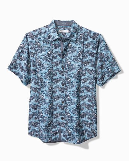 Coconut Point Capuchin Vines IslandZone® Camp Shirt Pool Tile | Tommy Bahama Popular - Coconut Point Capuchin Vines IslandZone® Camp Shirt