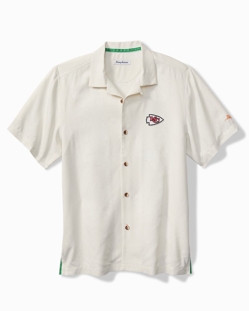 NFL Coconut Matchup Silk Camp Shirt kansas_city_chiefs | Tommy Bahama Everyday - NFL Coconut Matchup Silk Camp Shirt