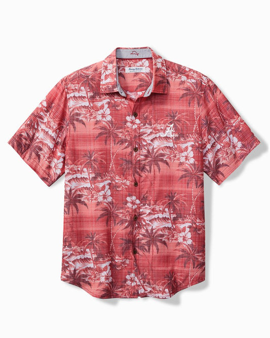 Collegiate Coconut Point Isla Palmetta Camp Shirt alabama | Tommy Bahama Classic - Collegiate Coconut Point Isla Palmetta Camp Shirt