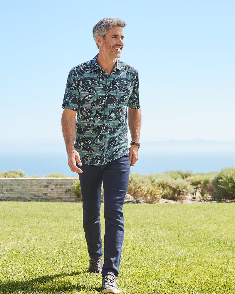 Tortola Verde Fronds Short-Sleeve Shirt Seven Seas | Tommy Bahama Great Value - Tortola Verde Fronds Short-Sleeve Shirt