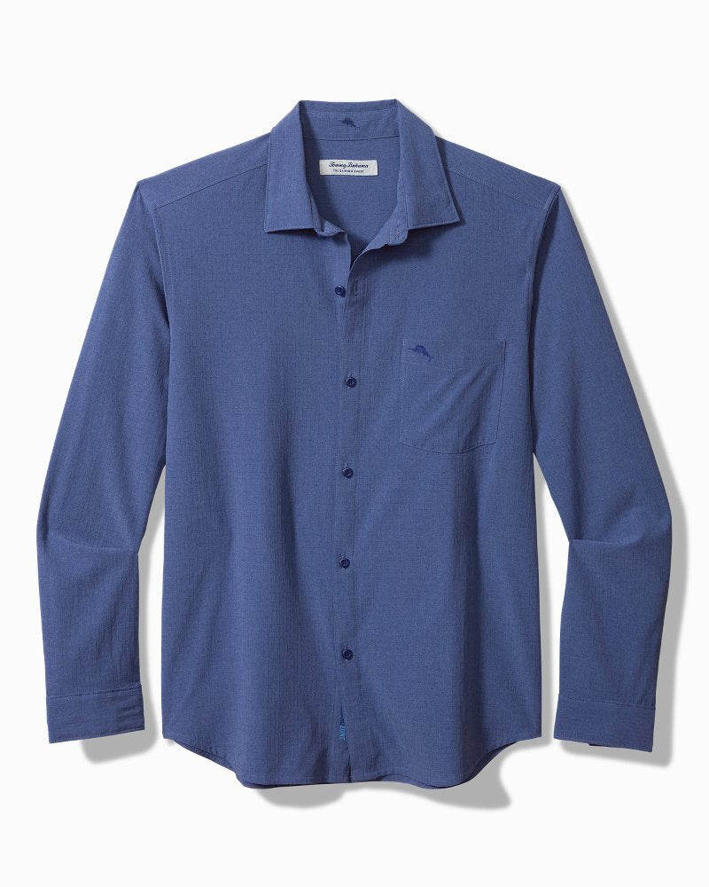 Bahama Coast Sands IslandZone® Long-Sleeve Shirt Classic Blue | Tommy Bahama Classic - Bahama Coast Sands IslandZone® Long-Sleeve Shirt