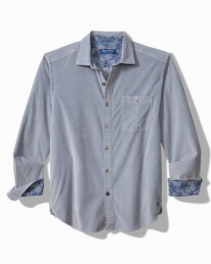Coastline Cord Stretch Sun Fade Shirt Denimblau | Tommy Bahama Quality - Coastline Cord Stretch Sun Fade Shirt
