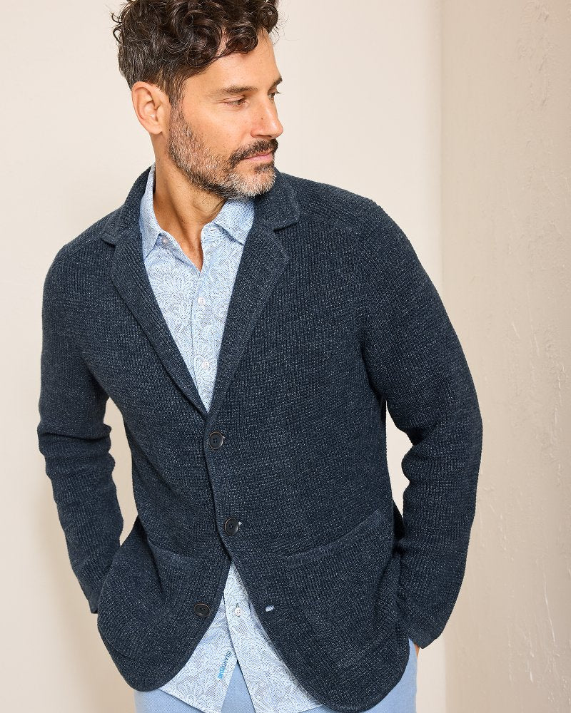 Cityscape Sweater Blazer Ocean Deep | Tommy Bahama Featured - Cityscape Sweater Blazer