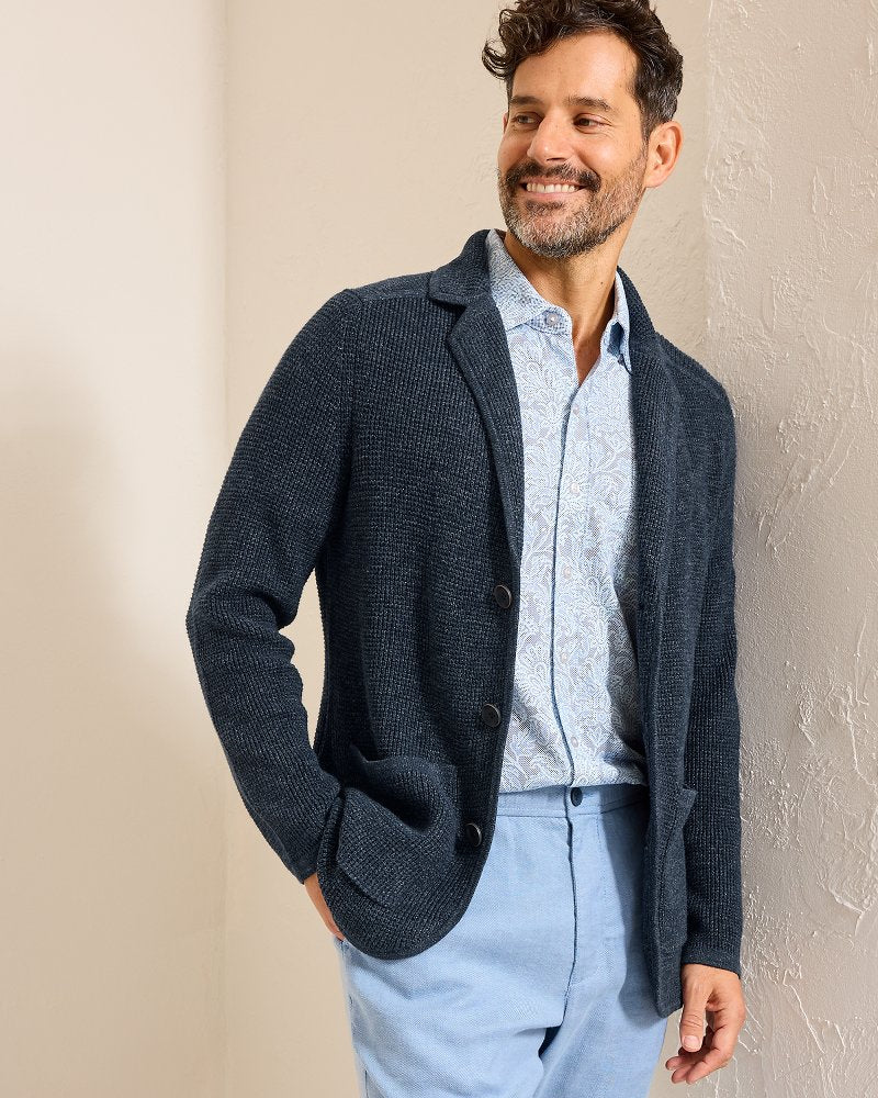Cityscape Sweater Blazer Ocean Deep | Tommy Bahama Featured - Cityscape Sweater Blazer