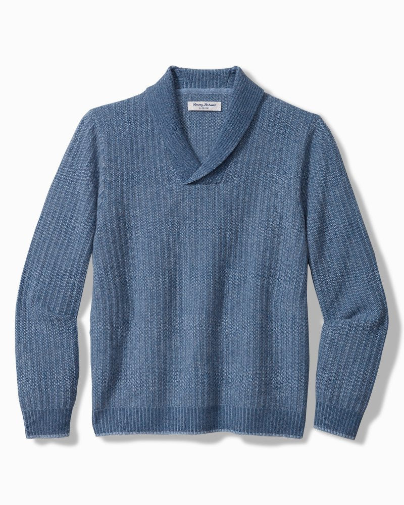 Soundscape Cashmere Sweater Baltic | Tommy Bahama Featured - Soundscape Cashmere Sweater