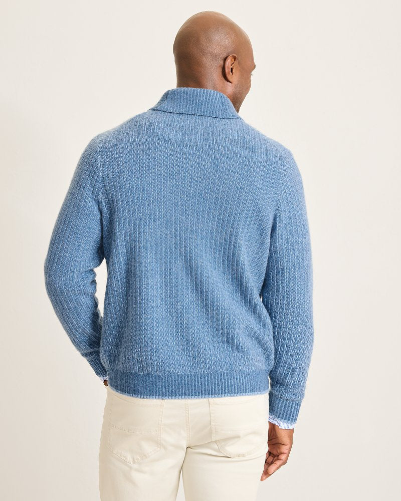 Soundscape Cashmere Sweater Baltic | Tommy Bahama Featured - Soundscape Cashmere Sweater