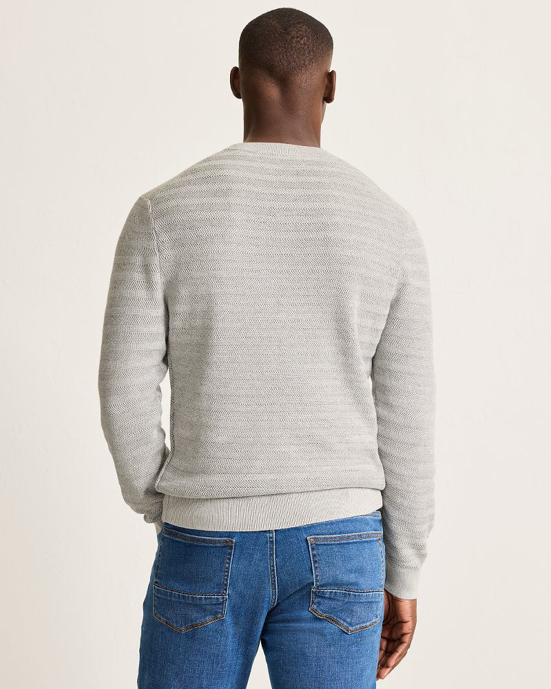 Coolside Course IslandZone® Sweater Grey Heather | Tommy Bahama Exclusive - Coolside Course IslandZone® Sweater