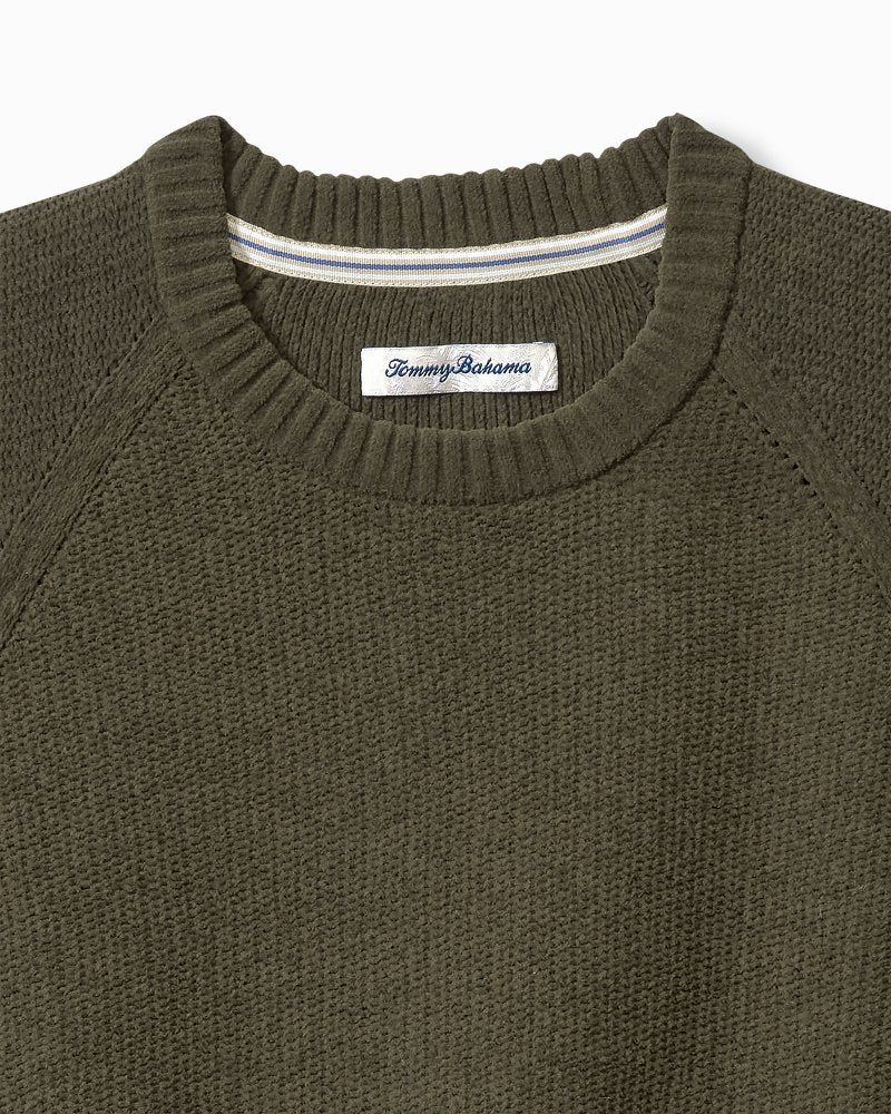 Shoreline Surfcomber Crew Sweater Forest Night | Tommy Bahama Trusted - Shoreline Surfcomber Crew Sweater