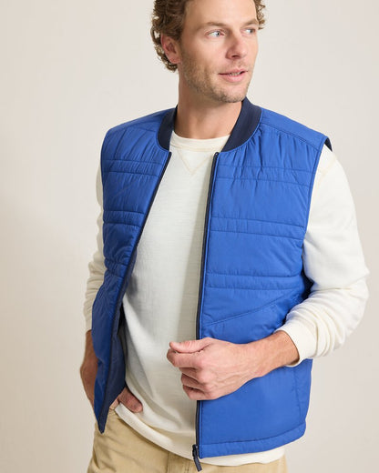 Fresno Flip Reversible Vest Ocean Deep | Tommy Bahama Trusted - Fresno Flip Reversible Vest