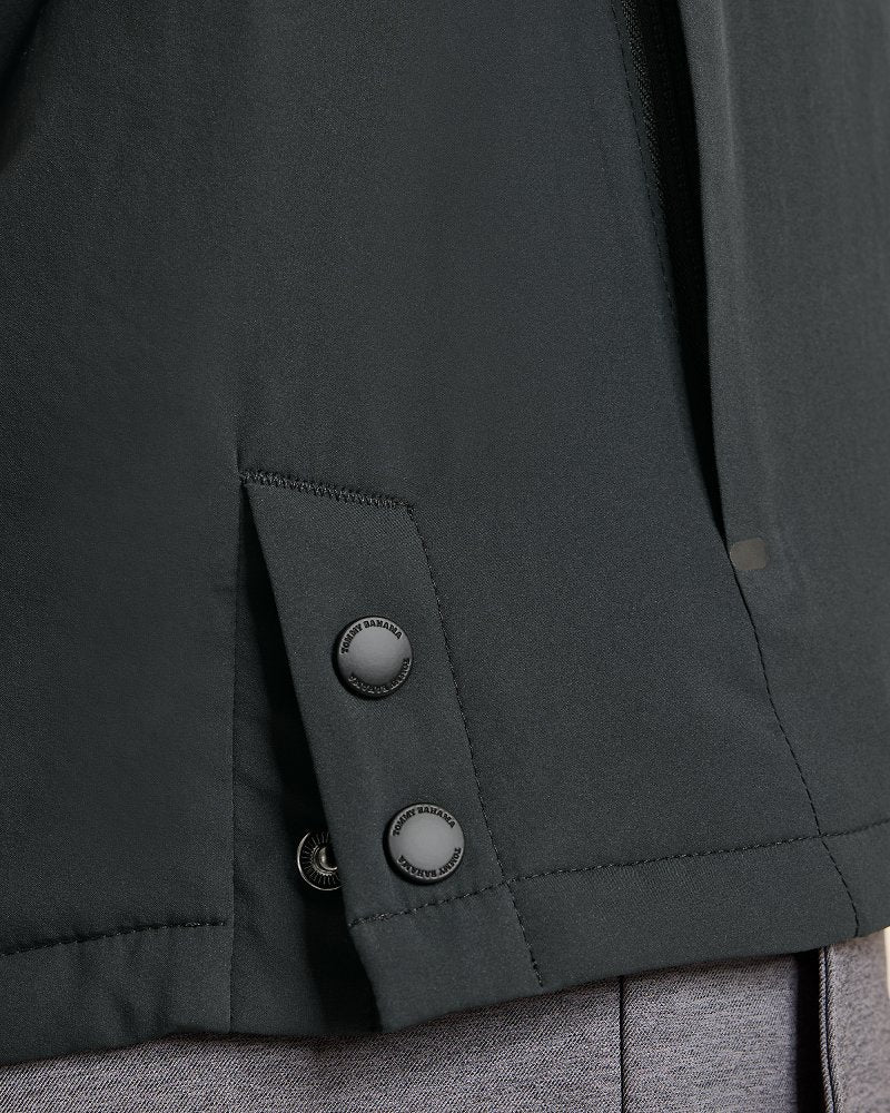 Ocean Driver Performance Popover Jacket Jet Black | Tommy Bahama New - Ocean Driver Performance Popover Jacket