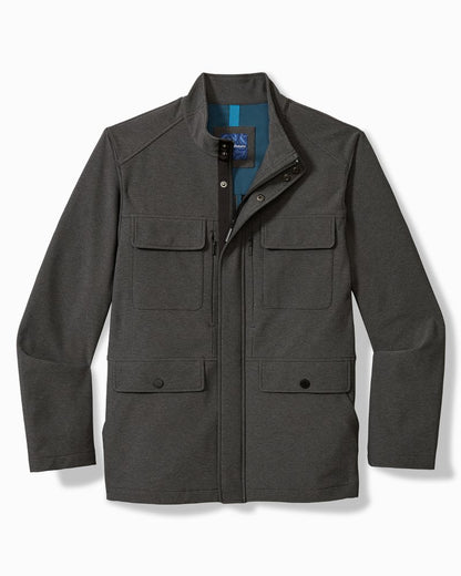 Stanley Park Softshell Field Jacket Coal | Tommy Bahama Value - Stanley Park Softshell Field Jacket