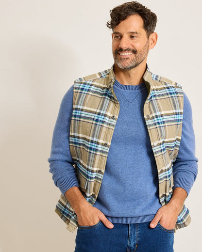 Oak Harbor Reversible Vest Tea Leaf | Tommy Bahama Value - Oak Harbor Reversible Vest