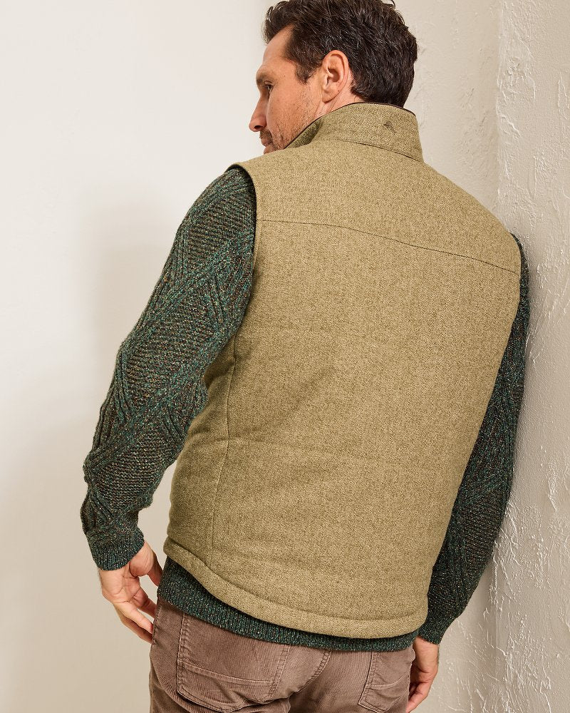 Pacific Grove Reversible Vest British Bourbon | Tommy Bahama Everyday - Pacific Grove Reversible Vest