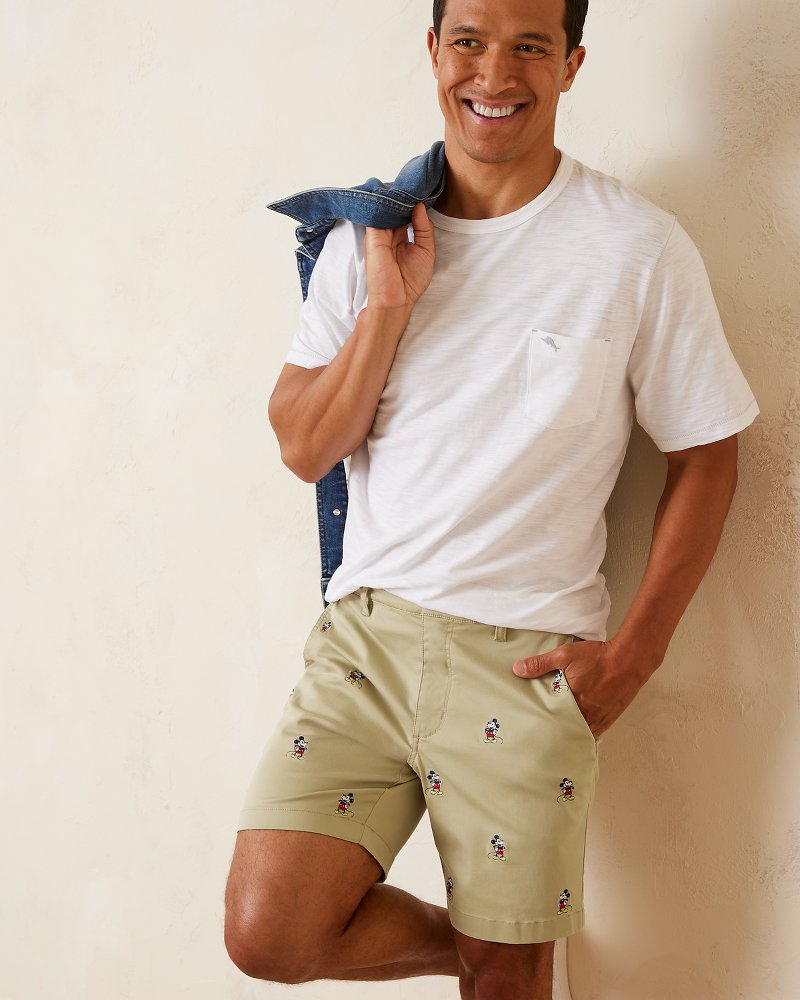 Disney Seashore View 8-Inch Shorts Khaki | Tommy Bahama Everyday - Disney Seashore View 8-Inch Shorts