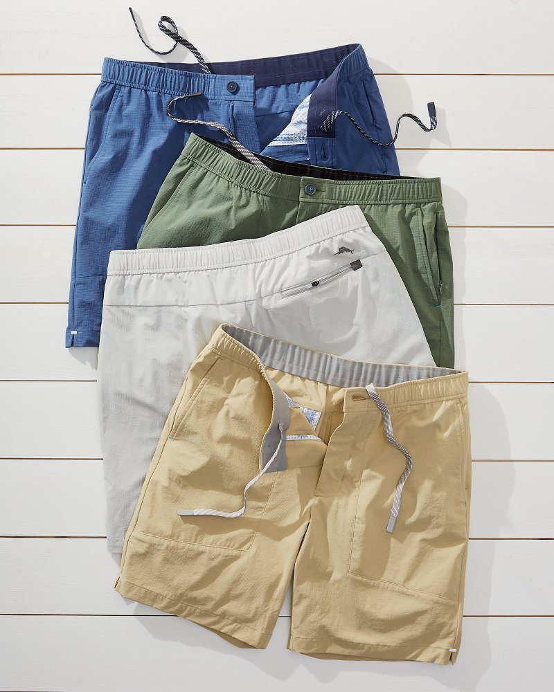 Chip Shot E-Waist IslandZone® 8-Inch Shorts Dockside Blue | Tommy Bahama Featured - Chip Shot E-Waist IslandZone® 8-Inch Shorts