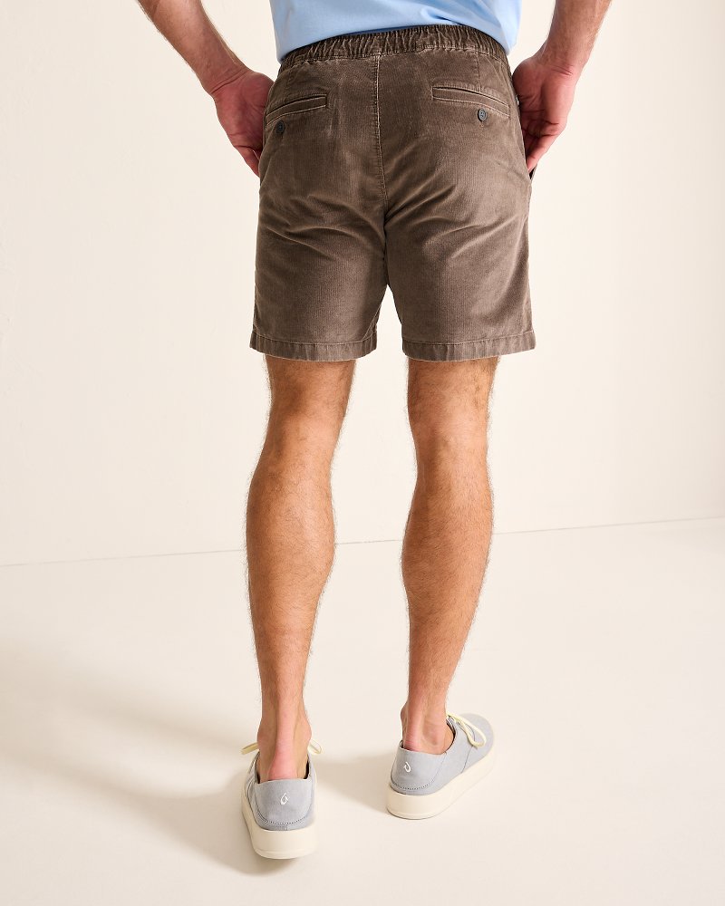 Sea Coast Corduroy E-Waist 8-Inch Shorts Nut Brown | Tommy Bahama Sale - Sea Coast Corduroy E-Waist 8-Inch Shorts