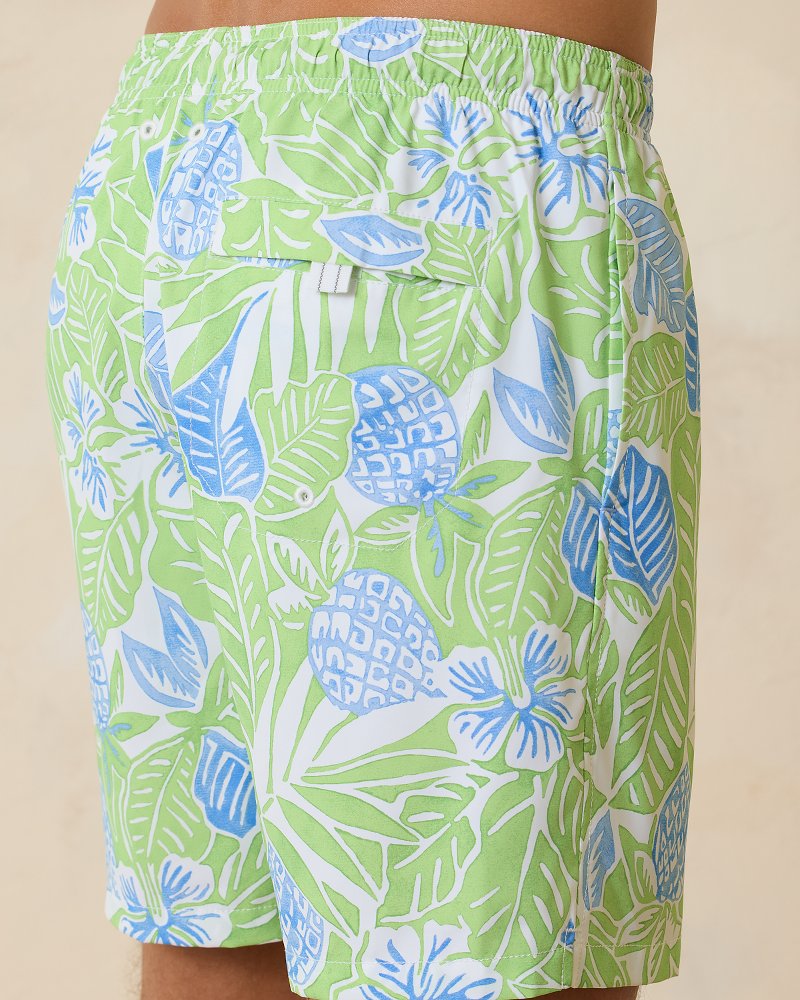 Naples Pineapple Hideaway 6-Inch Swim Trunks Tequila | Tommy Bahama Smart Buy - Naples Pineapple Hideaway 6-Inch Swim Trunks
