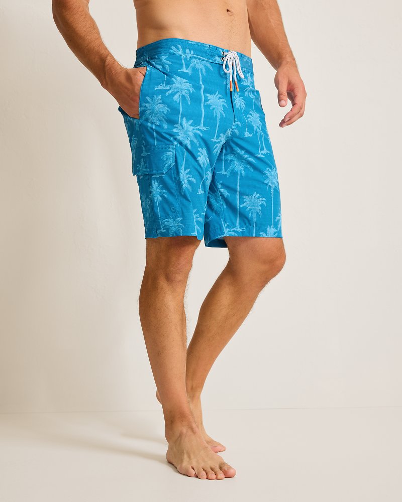 Baja Palmero 9-Inch Boardshorts Blue Allure | Tommy Bahama Featured - Baja Palmero 9-Inch Boardshorts