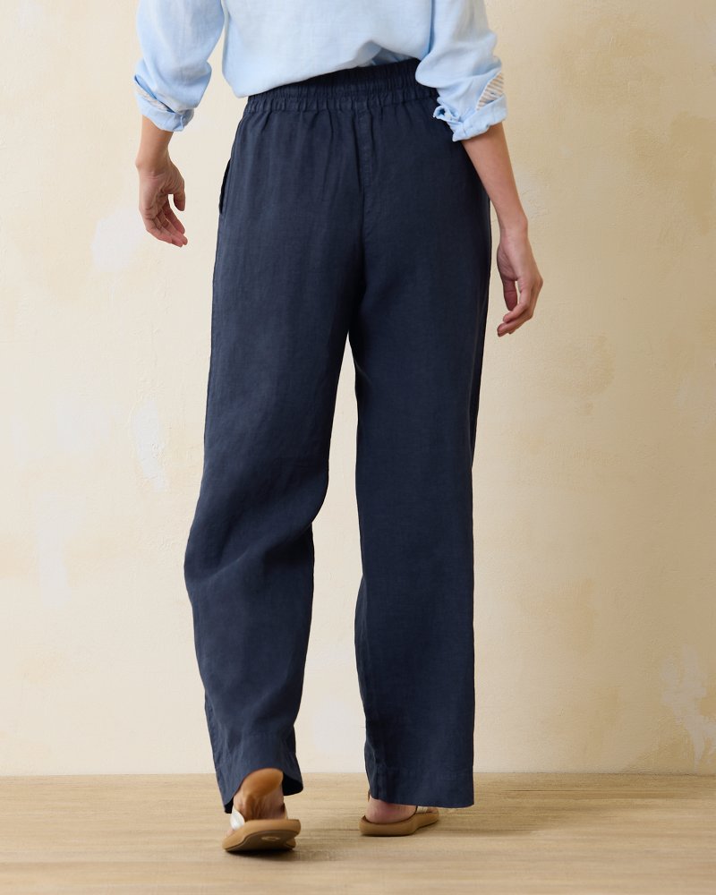 Two Palms High-Rise Linen Easy Pants Coastline | Tommy Bahama Top Pick - Two Palms High-Rise Linen Easy Pants