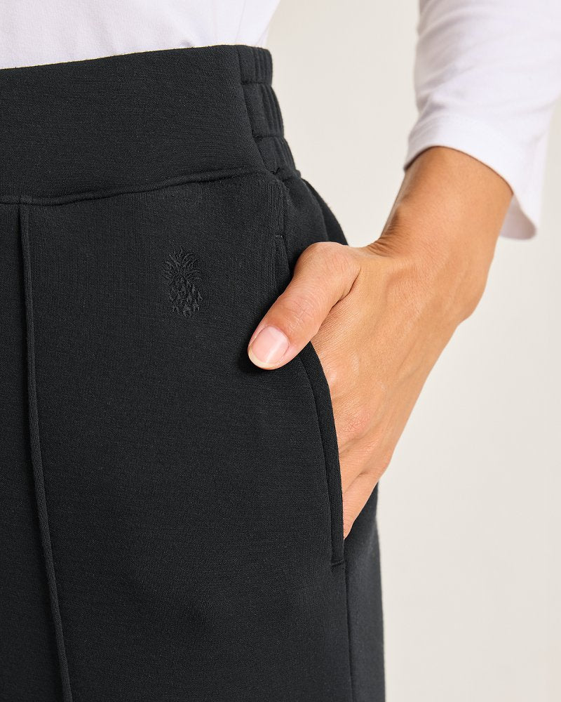 Palm Voyage Pintuck Pants Black | Tommy Bahama Trusted - Palm Voyage Pintuck Pants