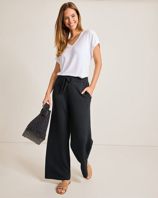 Palm Voyage Wide-Leg Pants Black | Tommy Bahama Discount - Palm Voyage Wide-Leg Pants