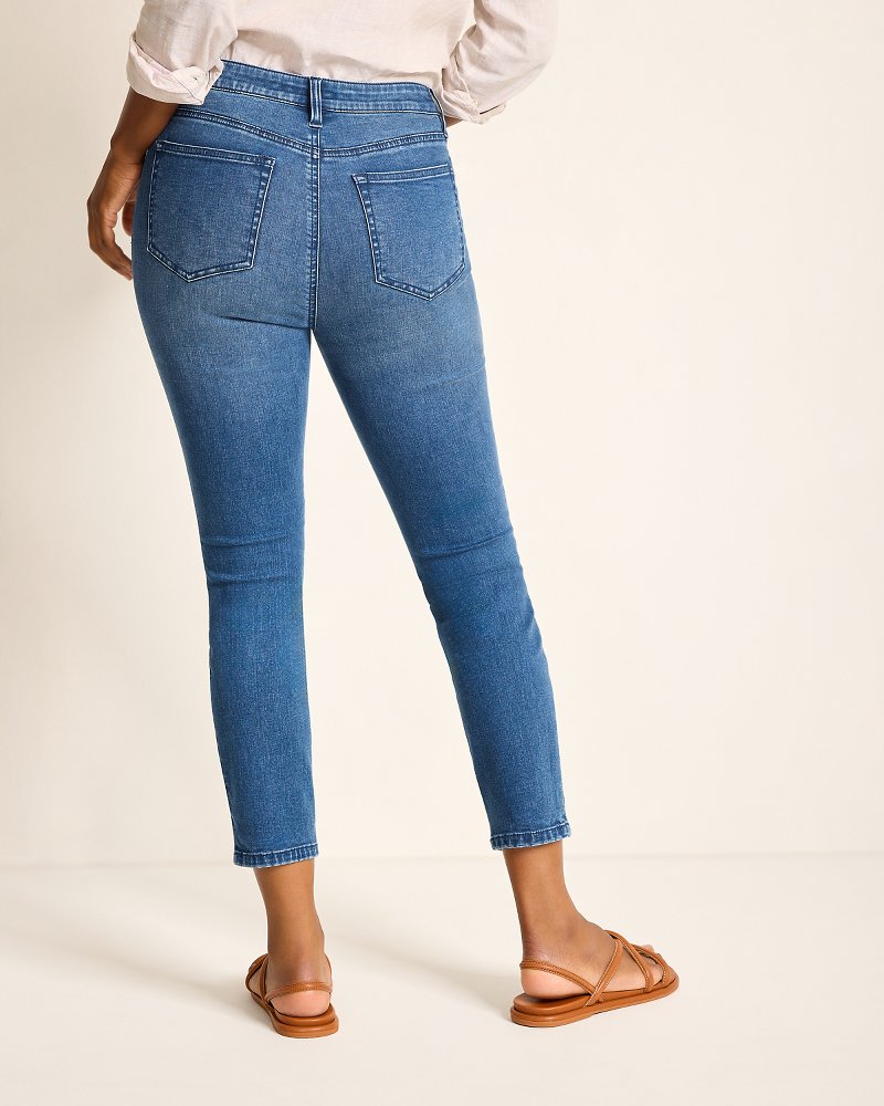 High-Rise Skinny Ankle Jeans Med Playa Wash | Tommy Bahama Customer Favorite - High-Rise Skinny Ankle Jeans