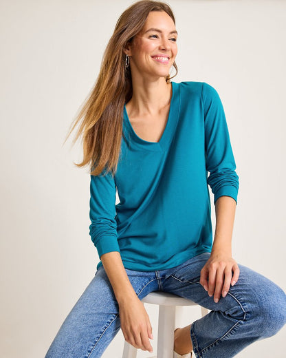 Kauai Jersey Long-Sleeve V-Neck T-Shirt Academy | Tommy Bahama Trending - Kauai Jersey Long-Sleeve V-Neck T-Shirt