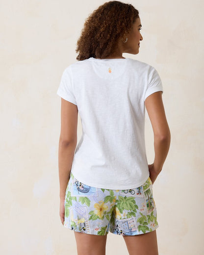 Disney Take the Scenic Route Lux T-Shirt White | Tommy Bahama Classic - Disney Take the Scenic Route Lux T-Shirt