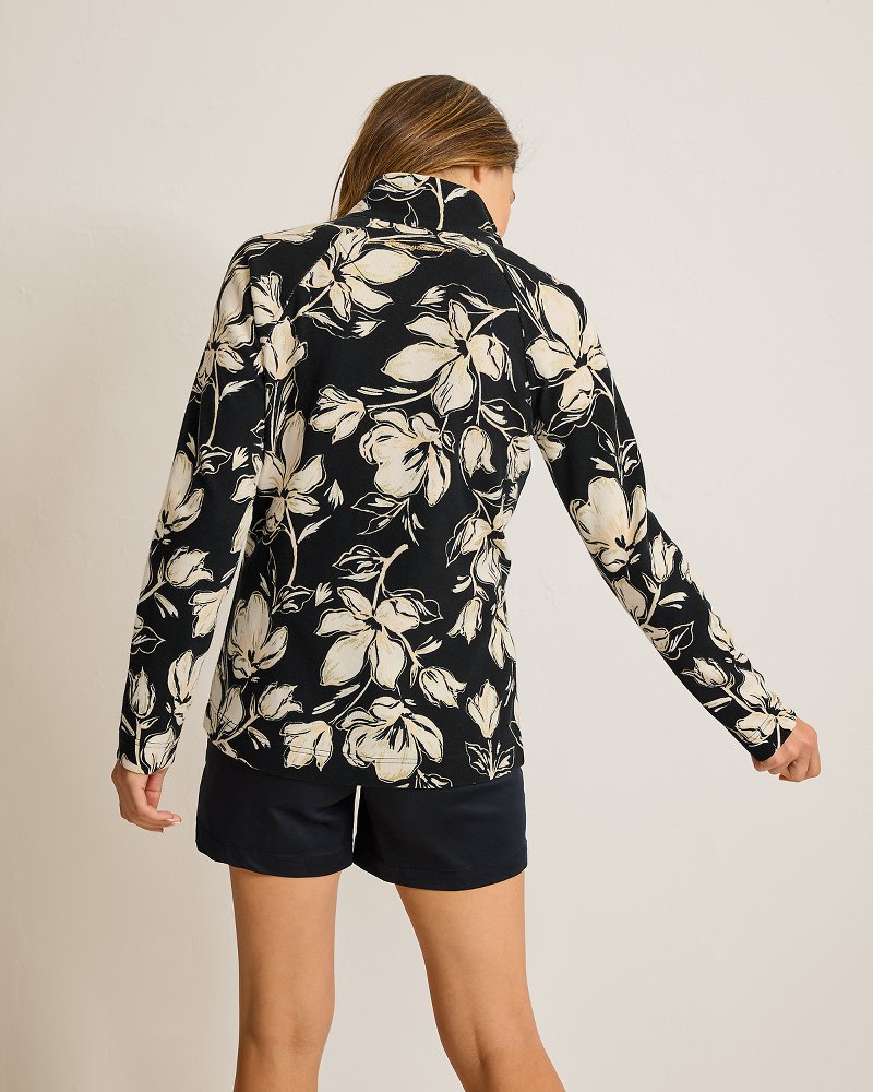 Aruba Noche Mar Full-Zip Sweatshirt Black | Tommy Bahama Trusted - Aruba Noche Mar Full-Zip Sweatshirt