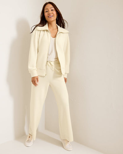 Palm Voyage Full-Zip Jacket Bleached Sand | Tommy Bahama New - Palm Voyage Full-Zip Jacket