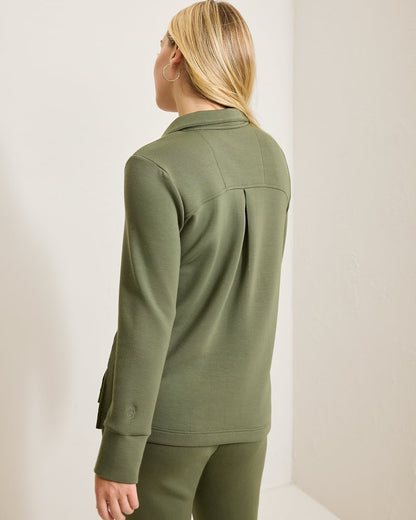Palm Voyage Sweatshirt Beetle Green | Tommy Bahama Great Value - Palm Voyage Sweatshirt
