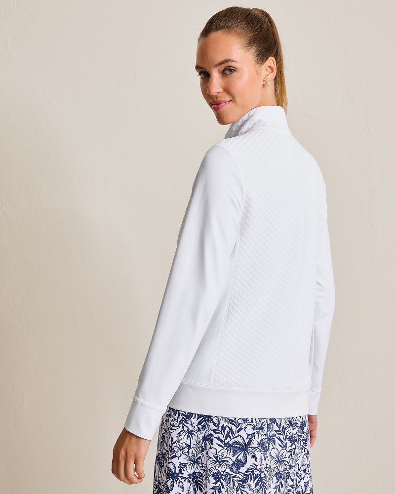 Aubrey Quilted Hybrid Jacket White | Tommy Bahama Smart Buy - Aubrey Quilted Hybrid Jacket