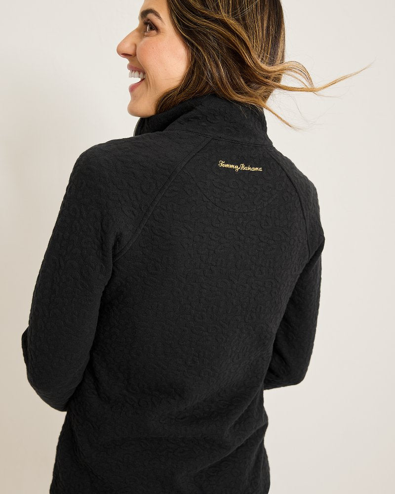 Aruba Purr-fection Full-Zip Sweatshirt Black | Tommy Bahama Quality - Aruba Purr-fection Full-Zip Sweatshirt