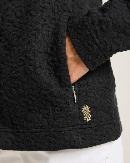 Aruba Purr-fection Full-Zip Sweatshirt Black | Tommy Bahama Quality - Aruba Purr-fection Full-Zip Sweatshirt