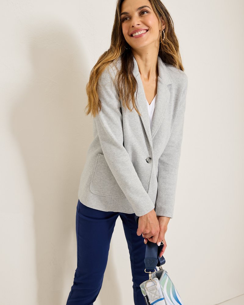 Aruba Casual Blazer Summer Grey Hthr | Tommy Bahama Discount - Aruba Casual Blazer