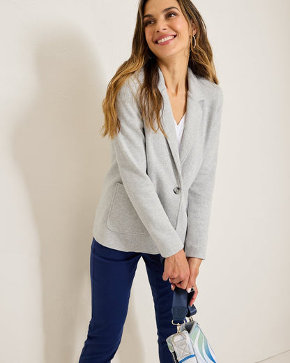 Aruba Casual Blazer Summer Grey Hthr | Tommy Bahama Discount - Aruba Casual Blazer