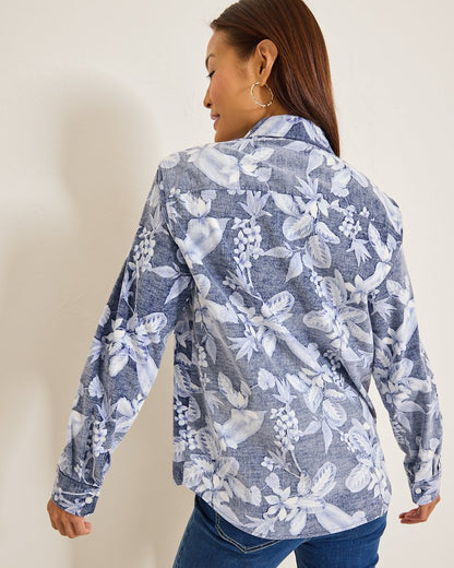 Hightide Flora Cord Shirt Coastline | Tommy Bahama Discount - Hightide Flora Cord Shirt