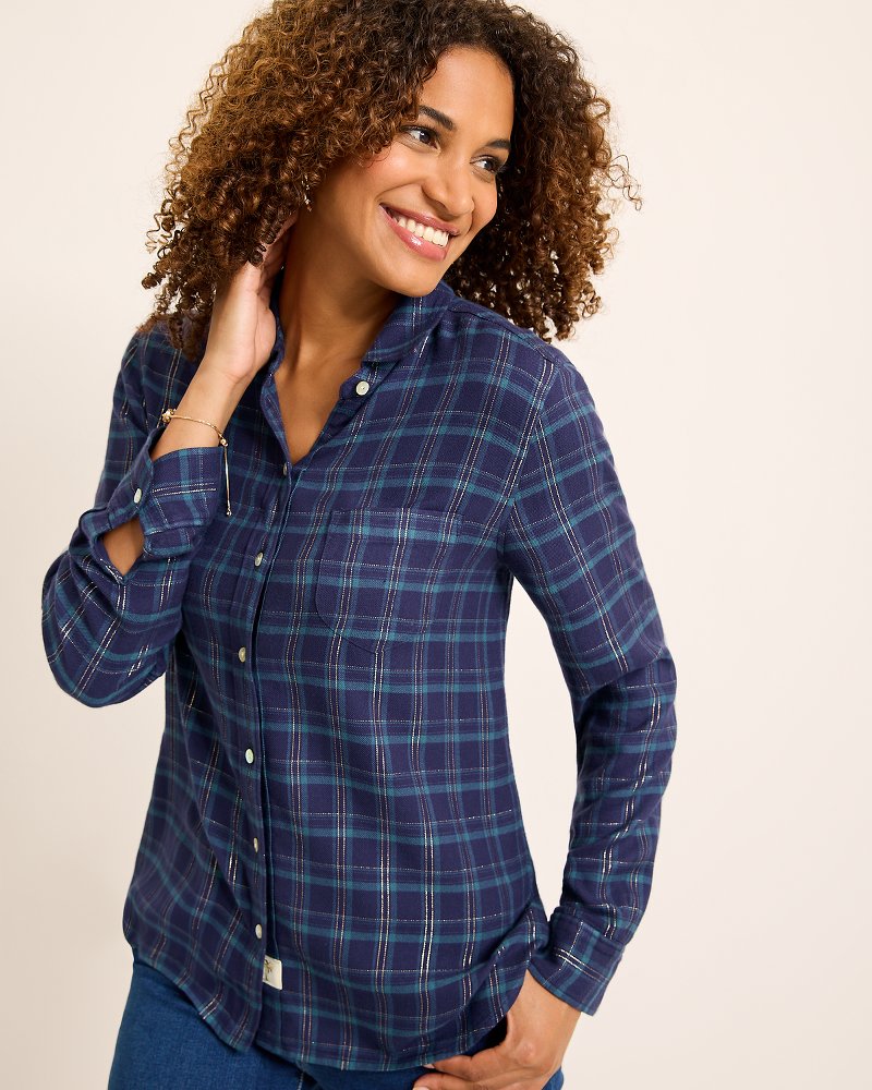 Golden Sands Flannel Shirt Coastline | Tommy Bahama Everyday - Golden Sands Flannel Shirt