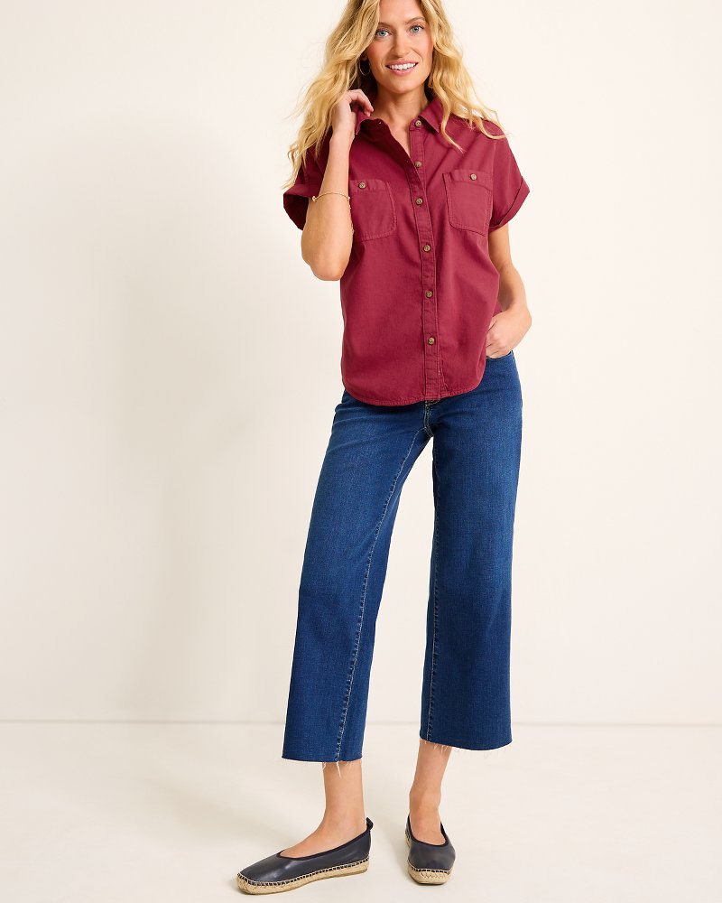 Coastal Twill Shirt Rhumba | Tommy Bahama Trusted - Coastal Twill Shirt