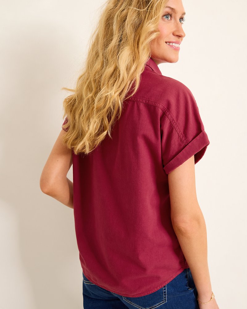 Coastal Twill Shirt Rhumba | Tommy Bahama Trusted - Coastal Twill Shirt