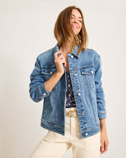 Relaxed Jean Jacket Med Azul Wash | Tommy Bahama Deals - Relaxed Jean Jacket