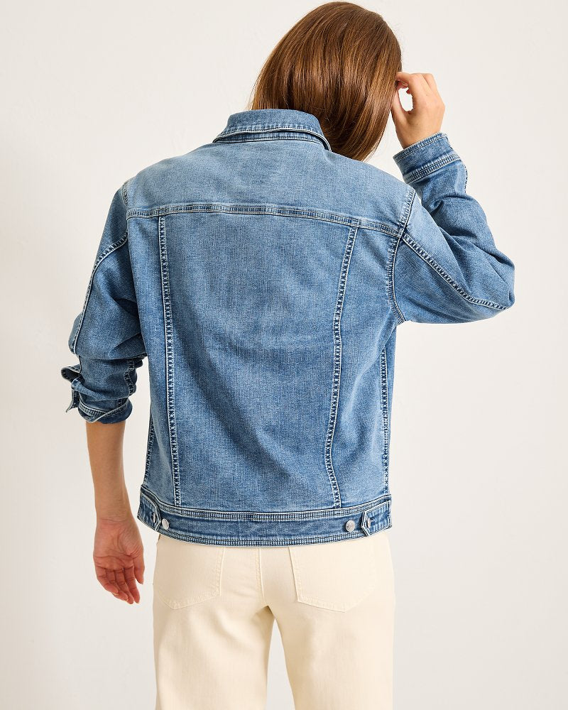 Relaxed Jean Jacket Med Azul Wash | Tommy Bahama Deals - Relaxed Jean Jacket